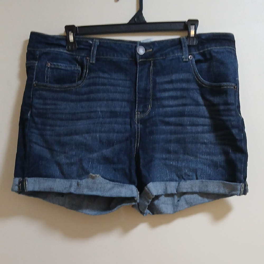 Time and Tru Jean Shorts